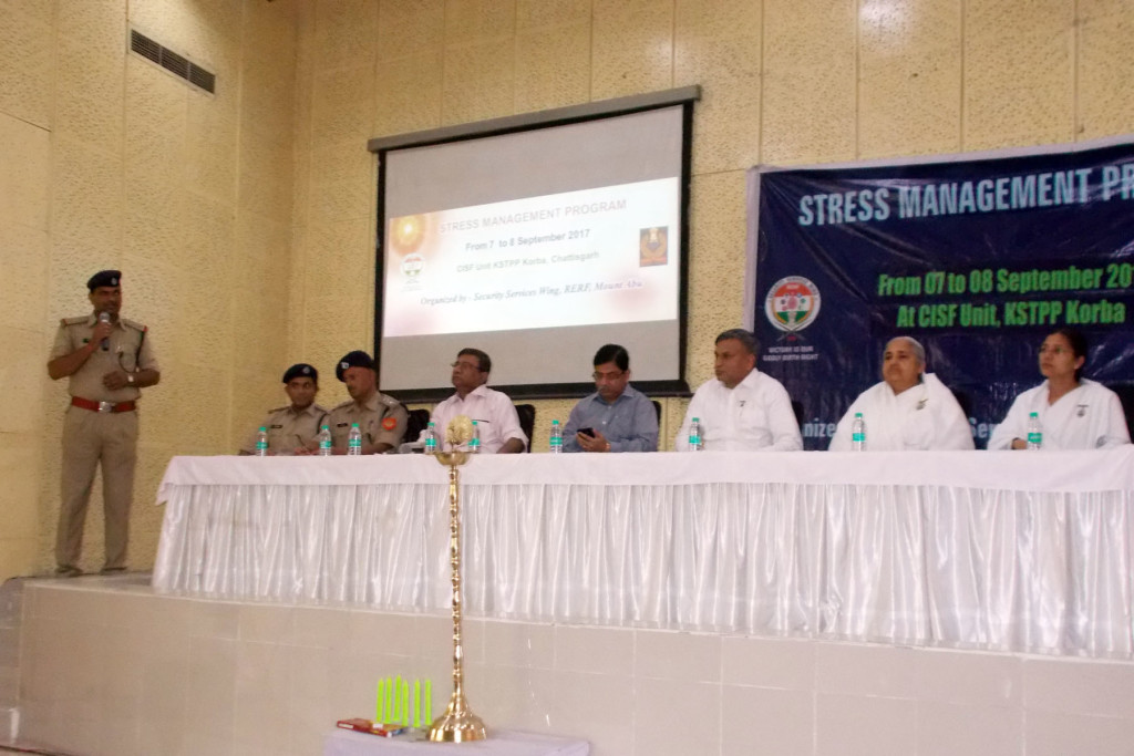 STRESS MANAGEMENT AT CISF JAMNIPALI